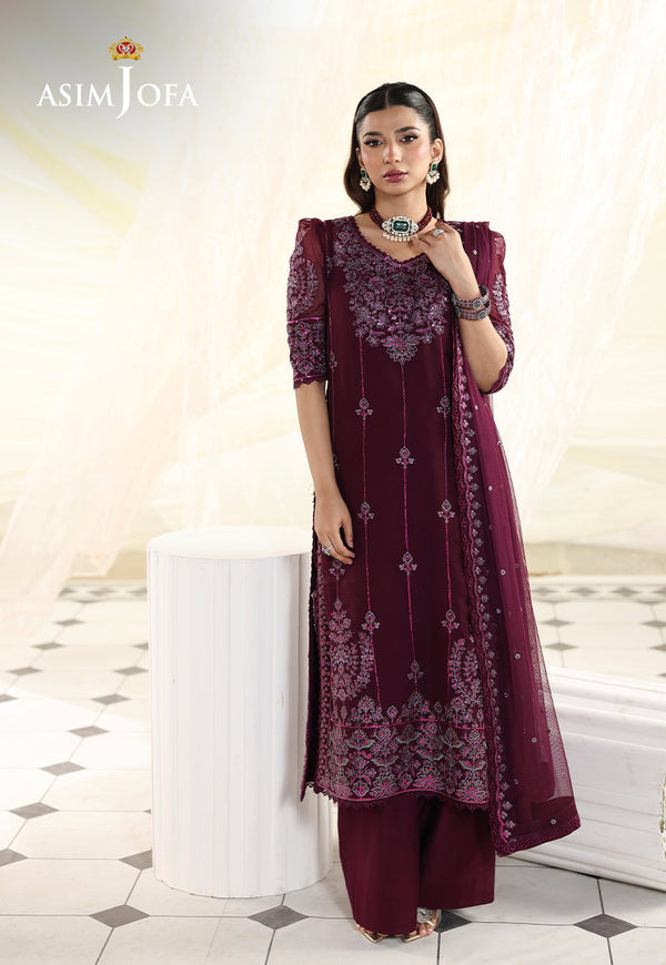 Asim Jofa | En Vogue | AJUEV-04 by Asim Jofa - Designer Dress  - Type : Ladies Clothes - Available at Libayah - 100% Original 