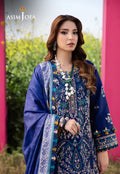 Asim Jofa | Luxury Lawn 25 | AJELL-11 by Asim Jofa - Designer Dress - Type: Ladies Clothes - Available at Libayah - 100% Original