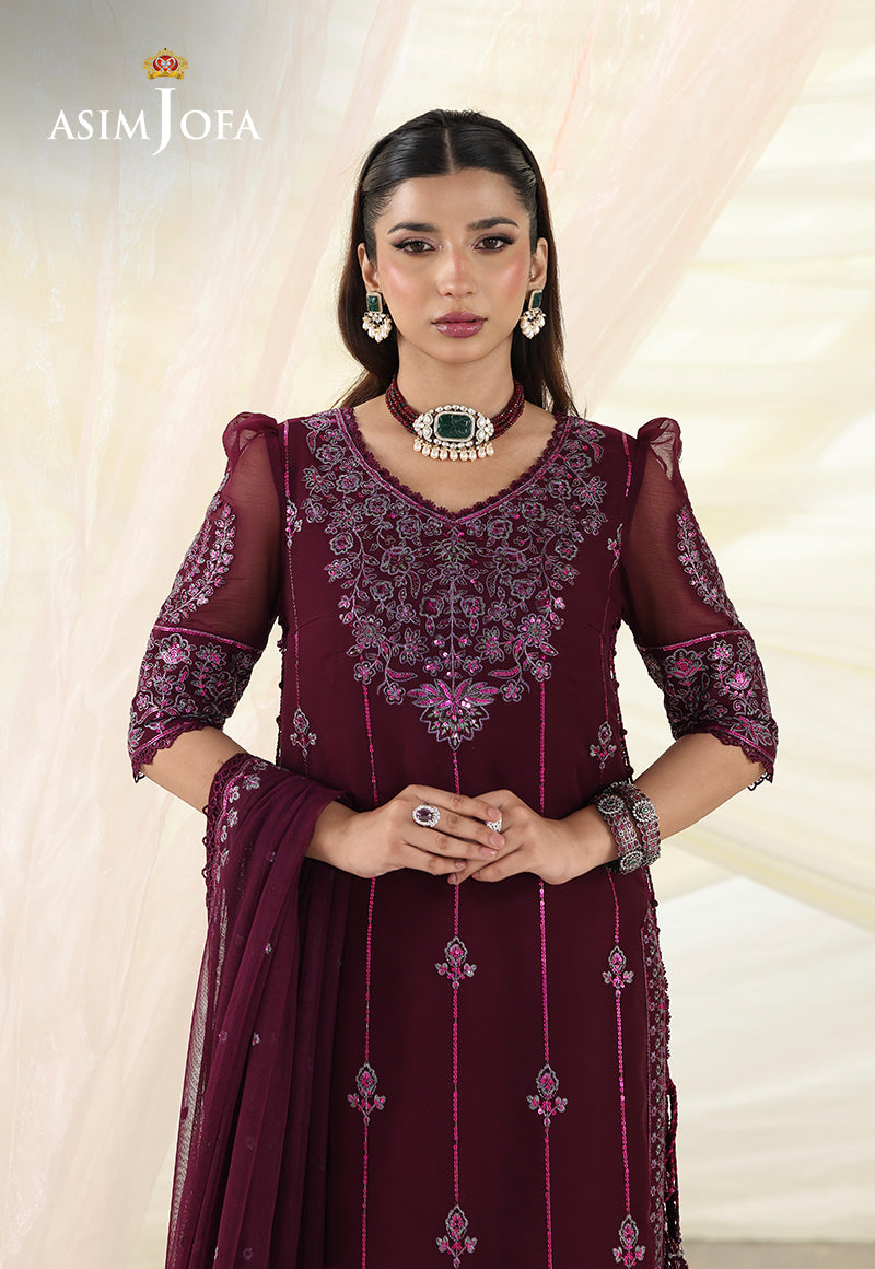 Asim Jofa | En Vogue | AJUEV-04 by Asim Jofa - Designer Dress  - Type : Ladies Clothes - Available at Libayah - 100% Original 