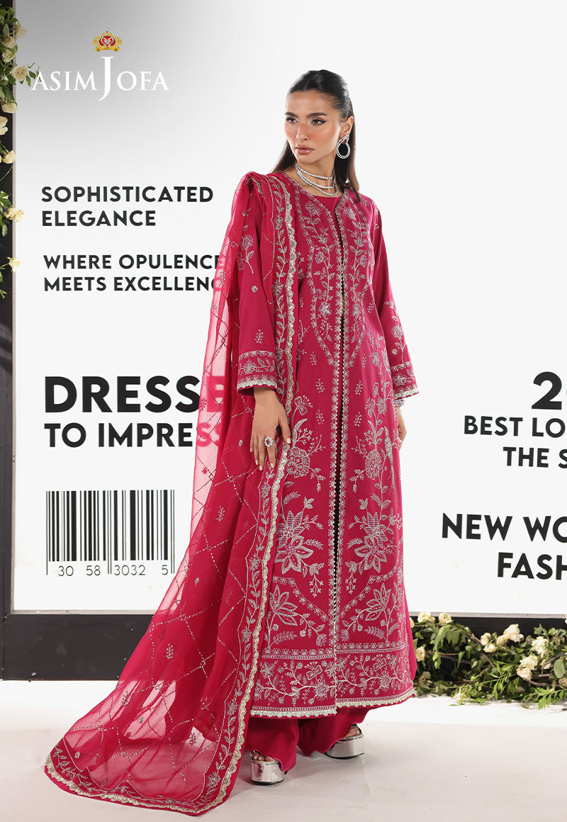 Asim Jofa | En Vogue |AJUEV-15 by Asim Jofa - Designer Dress  - Type : Ladies Clothes - Available at Libayah - 100% Original 