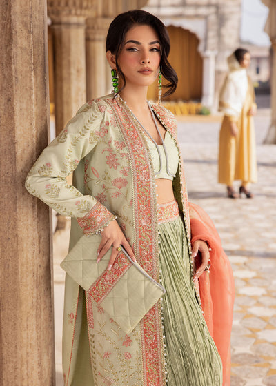 Zarizaa | Almari e Naaz | SABAZKARIYA by Zarizaa - Designer Dress  - Type : Ladies Clothes - Available at Libayah - 100% Original 