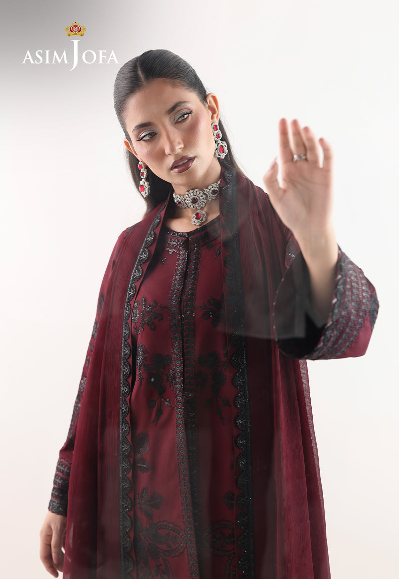 Asim Jofa | En Vogue | AJUEV-05 by Asim Jofa - Designer Dress  - Type : Ladies Clothes - Available at Libayah - 100% Original 