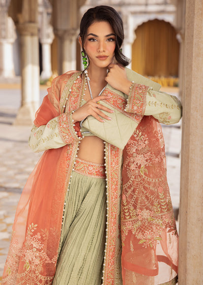 Zarizaa | Almari e Naaz | SABAZKARIYA by Zarizaa - Designer Dress  - Type : Ladies Clothes - Available at Libayah - 100% Original 