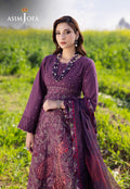 Asim Jofa | Luxury Lawn 25 | AJELL-18 by Asim Jofa - Designer Dress - Type: Ladies Clothes - Available at Libayah - 100% Original