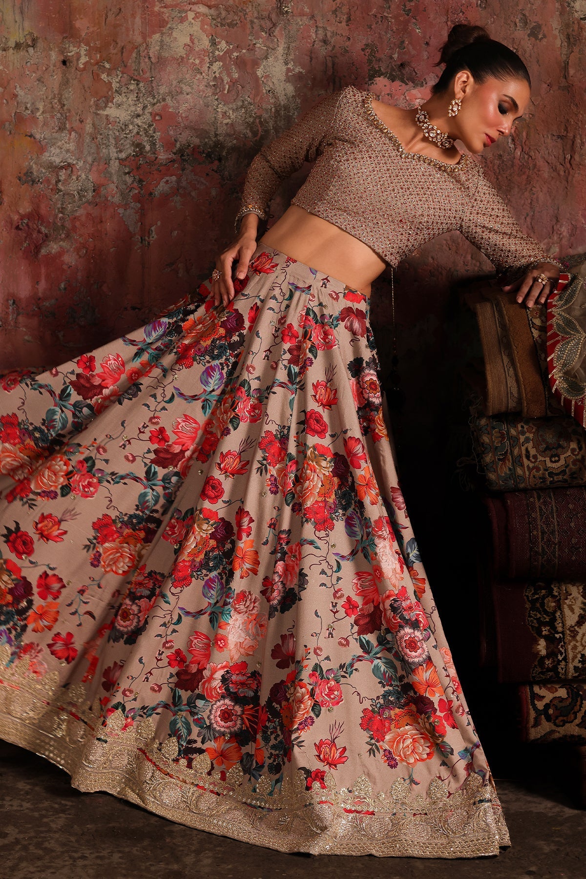 Charizma | Statement Formals | CMA-5-06 by Charizma - Designer Dress  - Type : Ladies Clothes - Available at Libayah - 100% Original 