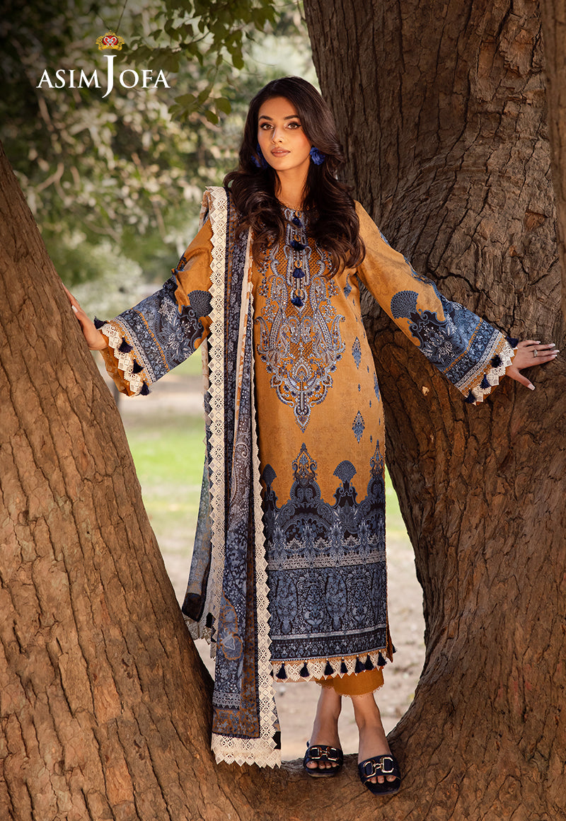 Asim Jofa | Prints Drop 2 | AJUBJ-10 by Asim Jofa - Designer Dress - Type: Ladies Clothes - Available at Libayah - 100% Original