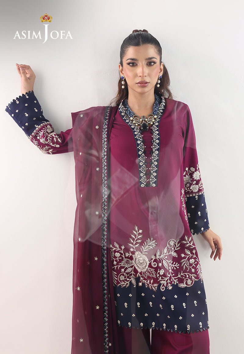 Asim Jofa | En Vogue | AJUEV-02 by Asim Jofa - Designer Dress  - Type : Ladies Clothes - Available at Libayah - 100% Original 