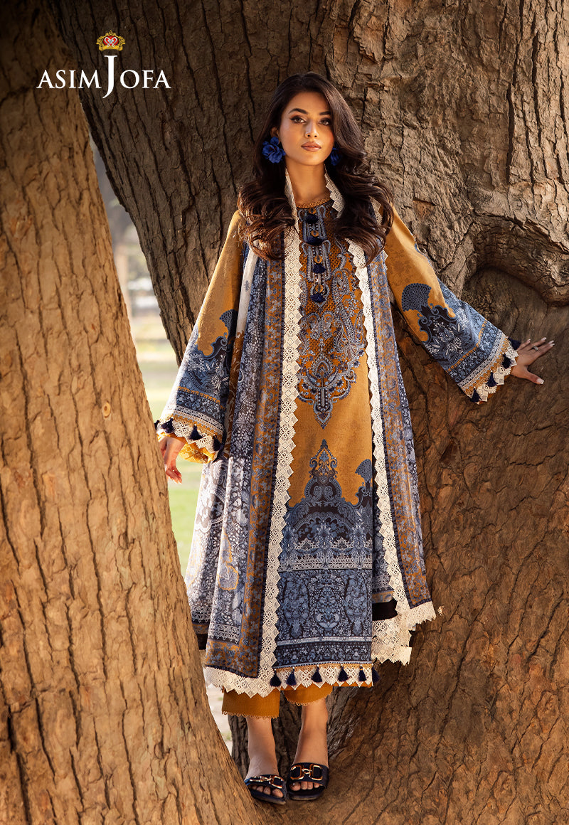 Asim Jofa | Prints Drop 2 | AJUBJ-10 by Asim Jofa - Designer Dress - Type: Ladies Clothes - Available at Libayah - 100% Original