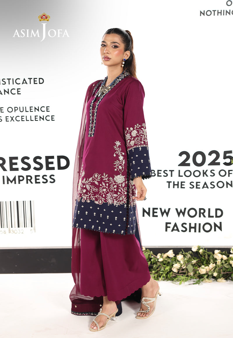 Asim Jofa | En Vogue | AJUEV-02 by Asim Jofa - Designer Dress  - Type : Ladies Clothes - Available at Libayah - 100% Original 