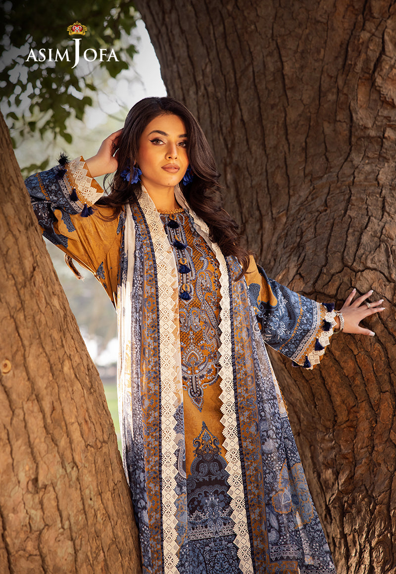 Asim Jofa | Prints Drop 2 | AJUBJ-10 by Asim Jofa - Designer Dress - Type: Ladies Clothes - Available at Libayah - 100% Original