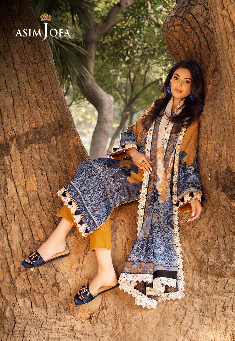 Asim Jofa | Prints Drop 2 | AJUBJ-10 by Asim Jofa - Designer Dress - Type: Ladies Clothes - Available at Libayah - 100% Original