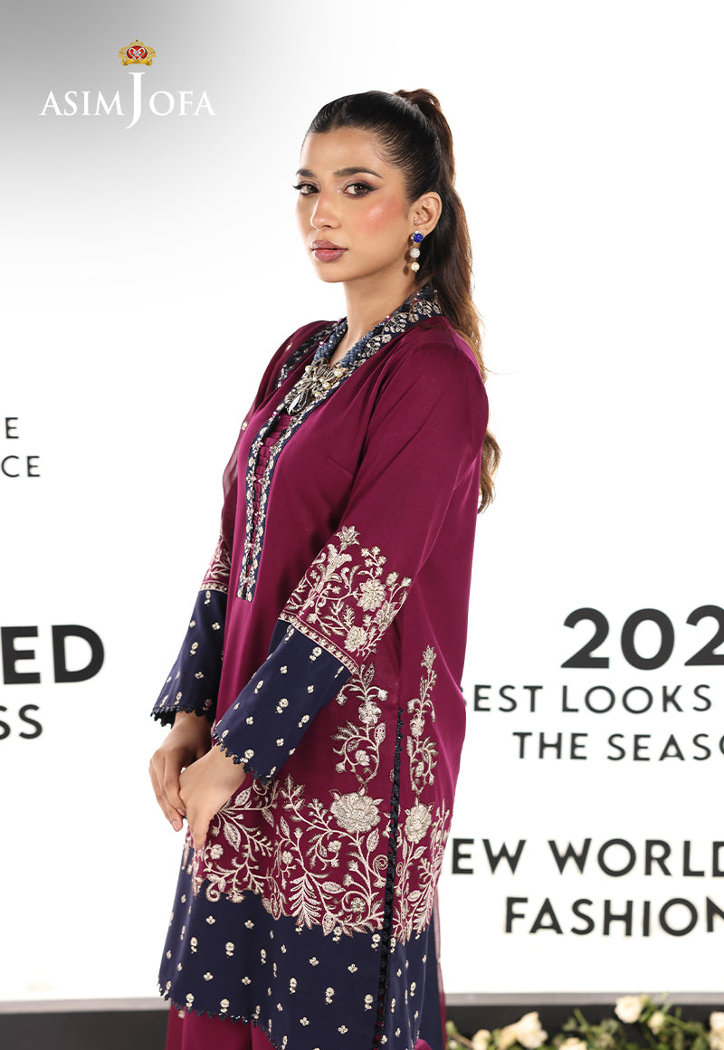 Asim Jofa | En Vogue | AJUEV-02 by Asim Jofa - Designer Dress  - Type : Ladies Clothes - Available at Libayah - 100% Original 