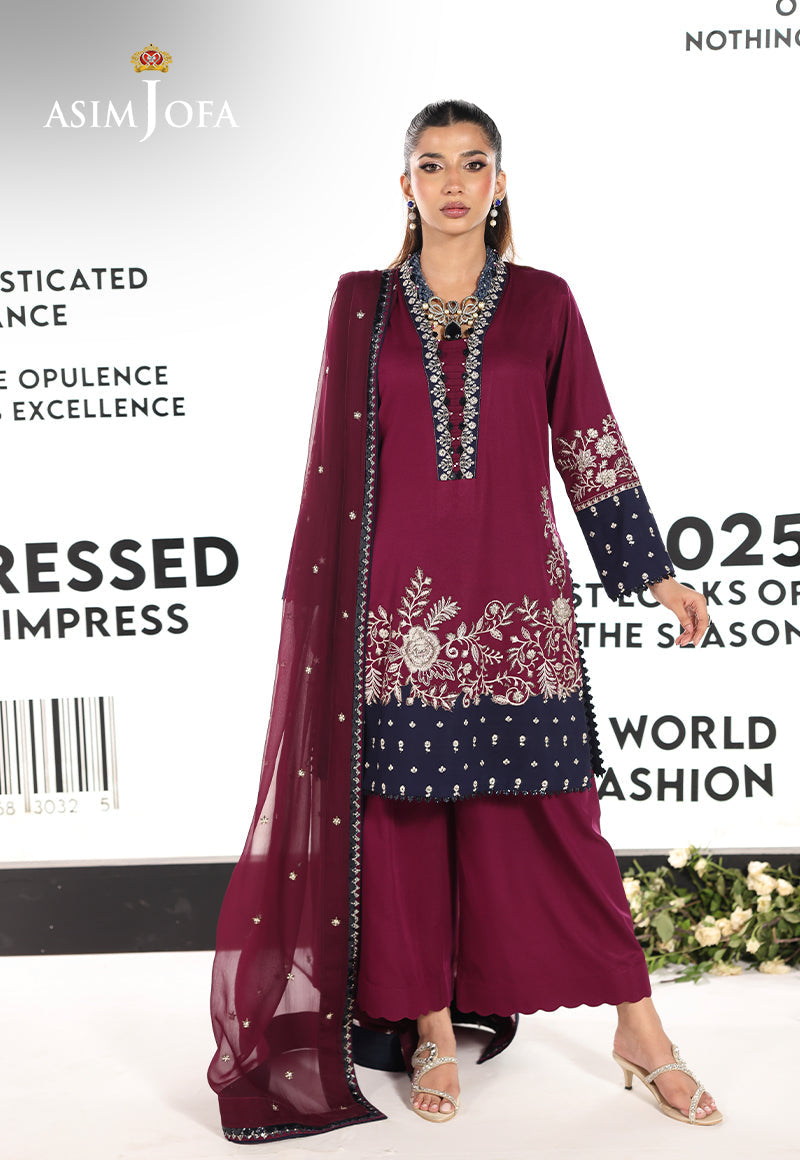 Asim Jofa | En Vogue | AJUEV-02 by Asim Jofa - Designer Dress  - Type : Ladies Clothes - Available at Libayah - 100% Original 