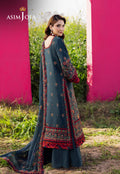 Asim Jofa | Luxury Lawn 25 | AJELL-04 by Asim Jofa - Designer Dress - Type: Ladies Clothes - Available at Libayah - 100% Original
