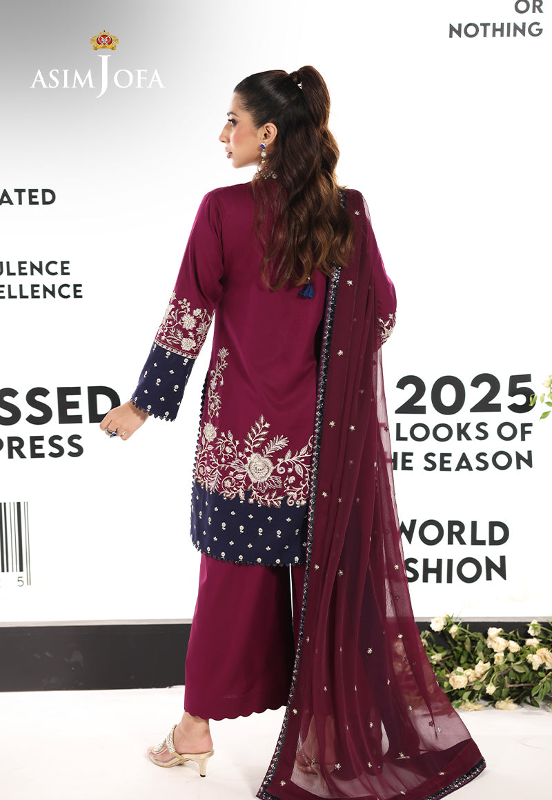 Asim Jofa | En Vogue | AJUEV-02 by Asim Jofa - Designer Dress  - Type : Ladies Clothes - Available at Libayah - 100% Original 