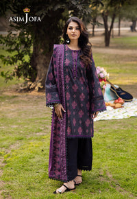 Asim Jofa | Prints Drop 2 | AJUBJ-24 by Asim Jofa - Designer Dress - Type: Ladies Clothes - Available at Libayah - 100% Original