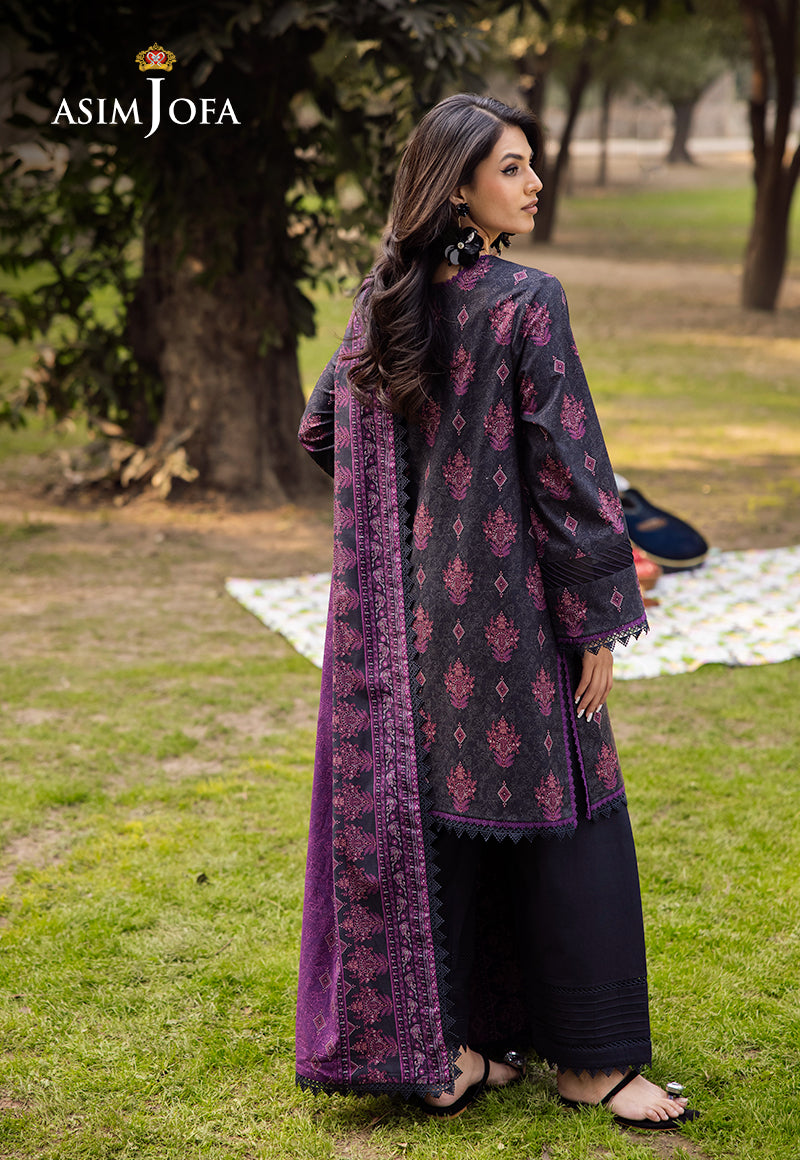 Asim Jofa | Prints Drop 2 | AJUBJ-24 by Asim Jofa - Designer Dress - Type: Ladies Clothes - Available at Libayah - 100% Original