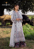 Asim Jofa | Luxury Lawn 25 | AJELL-10 by Asim Jofa - Designer Dress - Type: Ladies Clothes - Available at Libayah - 100% Original