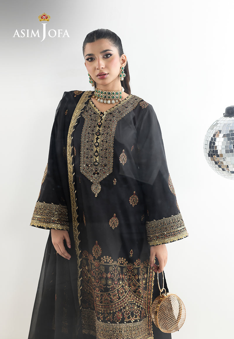 Asim Jofa | En Vogue |AJUEV-18 by Asim Jofa - Designer Dress  - Type : Ladies Clothes - Available at Libayah - 100% Original 