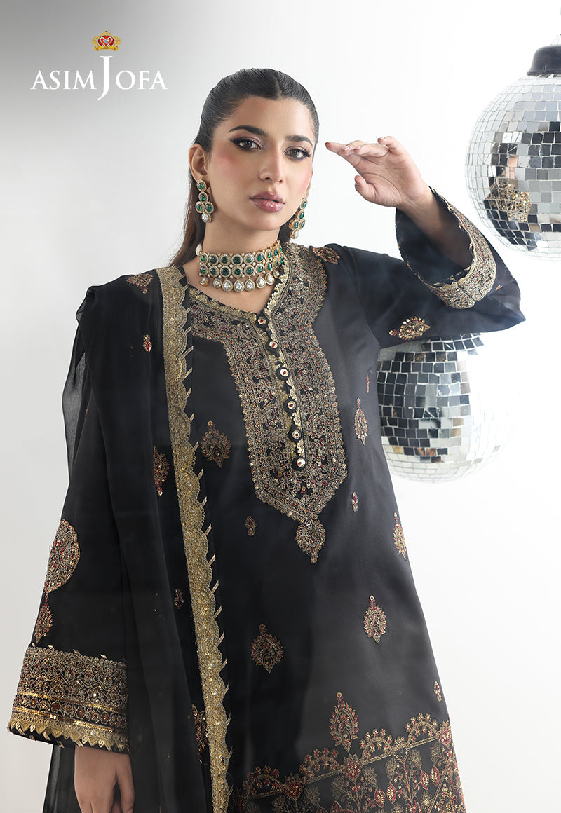 Asim Jofa | En Vogue |AJUEV-18 by Asim Jofa - Designer Dress  - Type : Ladies Clothes - Available at Libayah - 100% Original 