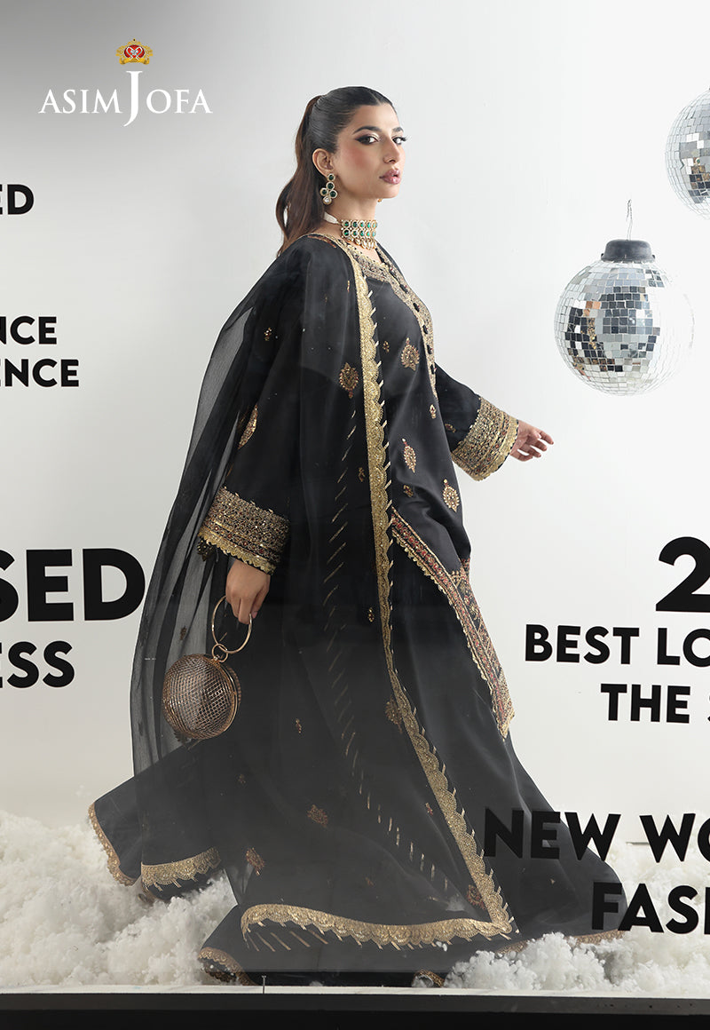 Asim Jofa | En Vogue |AJUEV-18 by Asim Jofa - Designer Dress  - Type : Ladies Clothes - Available at Libayah - 100% Original 