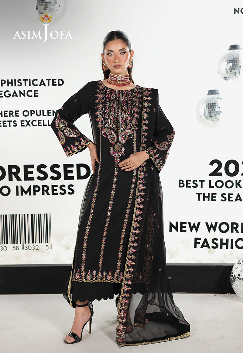Asim Jofa | En Vogue | AJUEV-03 by Asim Jofa - Designer Dress  - Type : Ladies Clothes - Available at Libayah - 100% Original 