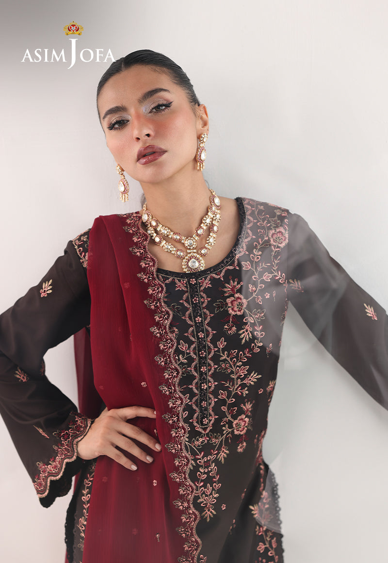 Asim Jofa | En Vogue | AJUEV-01 by Asim Jofa - Designer Dress  - Type : Ladies Clothes - Available at Libayah - 100% Original 