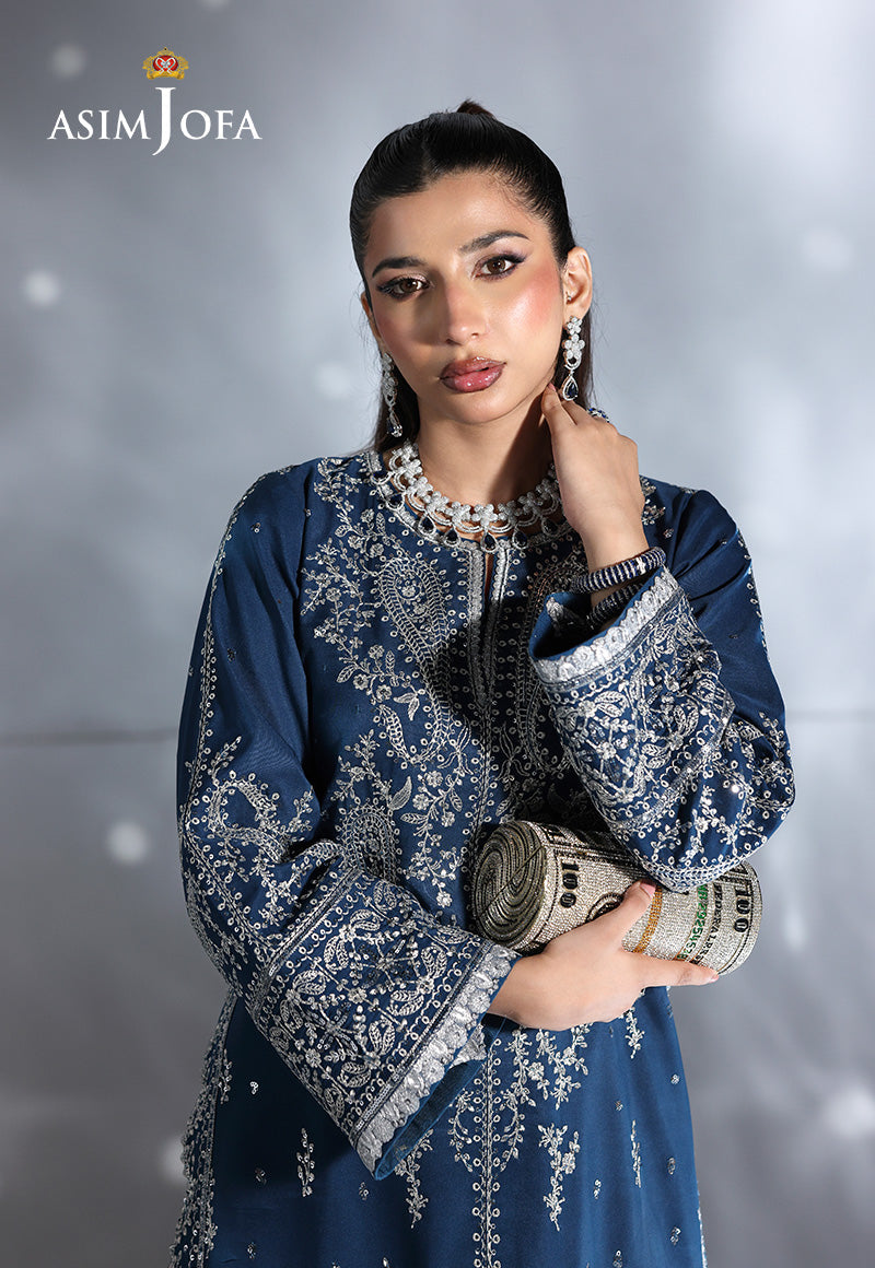 Asim Jofa | En Vogue | AJUEV-06 by Asim Jofa - Designer Dress  - Type : Ladies Clothes - Available at Libayah - 100% Original 