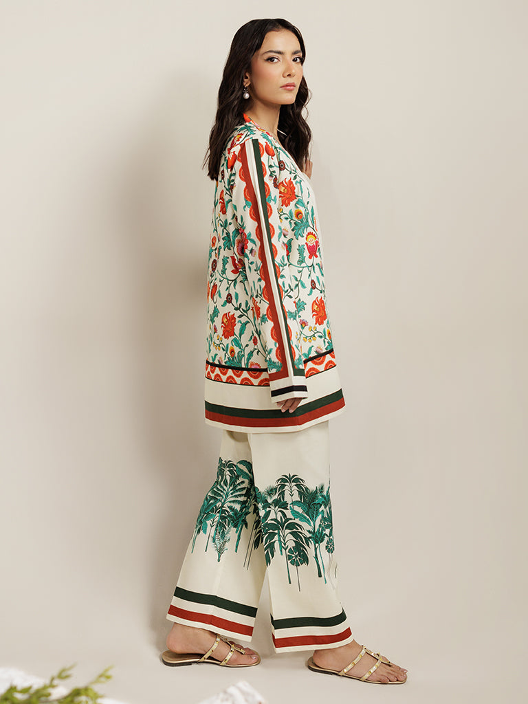 Rajbari | Amal Summer Prints Exclusive | Amal Summer Prints - 13 by Rajbari - Designer Dress - Type: Ladies Clothes - Available at Libayah - 100% Original