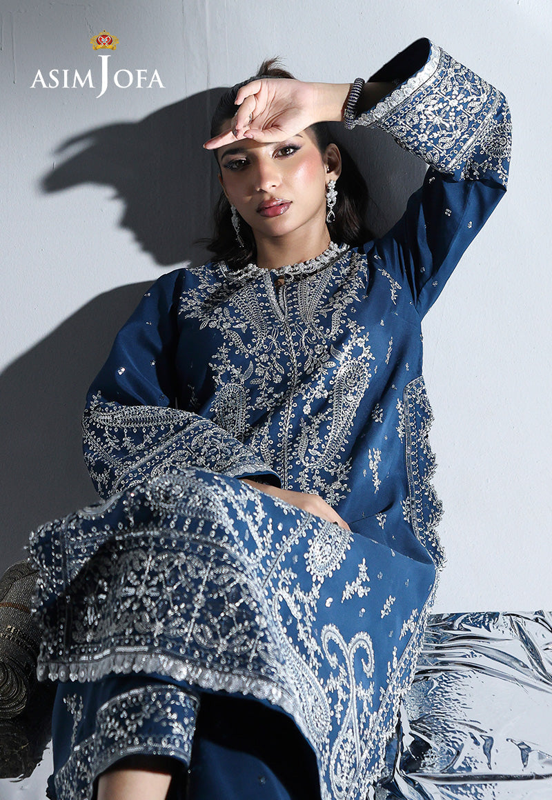 Asim Jofa | En Vogue | AJUEV-06 by Asim Jofa - Designer Dress  - Type : Ladies Clothes - Available at Libayah - 100% Original 