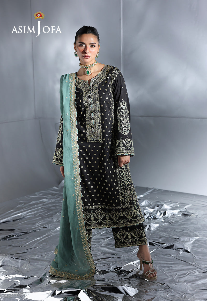 Asim Jofa | En Vogue | AJUEV-13 by Asim Jofa - Designer Dress  - Type : Ladies Clothes - Available at Libayah - 100% Original 