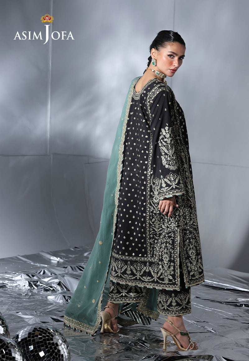 Asim Jofa | En Vogue | AJUEV-13 by Asim Jofa - Designer Dress  - Type : Ladies Clothes - Available at Libayah - 100% Original 