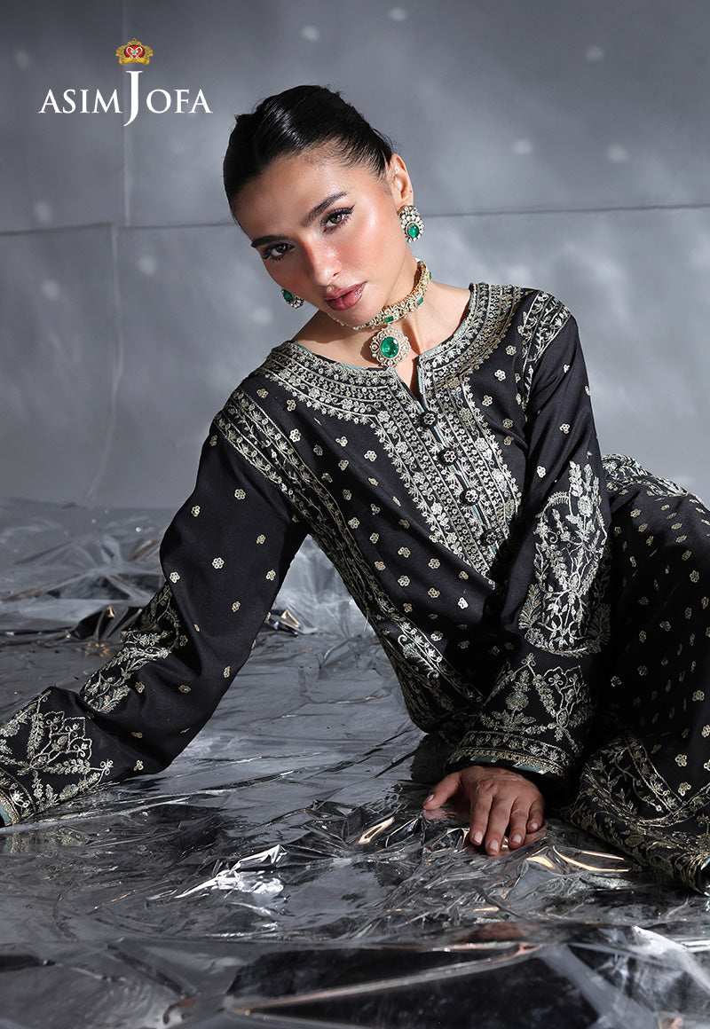 Asim Jofa | En Vogue | AJUEV-13 by Asim Jofa - Designer Dress  - Type : Ladies Clothes - Available at Libayah - 100% Original 