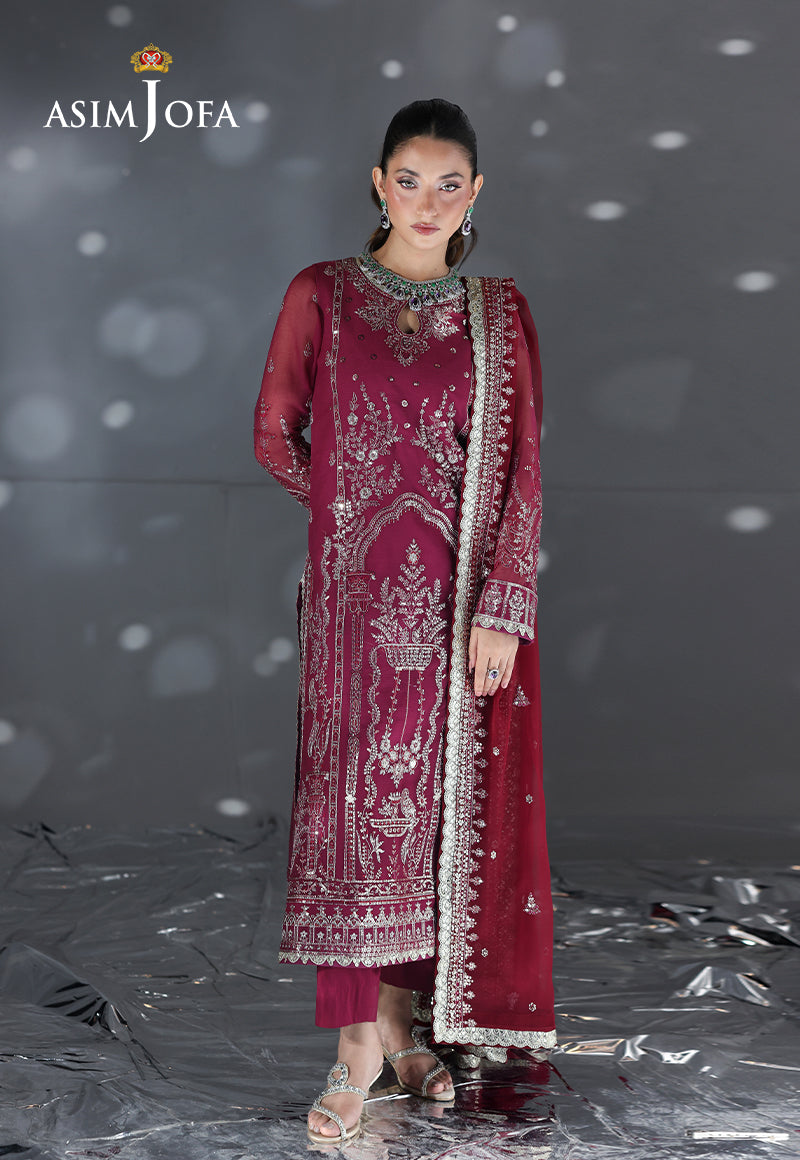 Asim Jofa | En Vogue | AJUEV-19 by Asim Jofa - Designer Dress  - Type : Ladies Clothes - Available at Libayah - 100% Original 