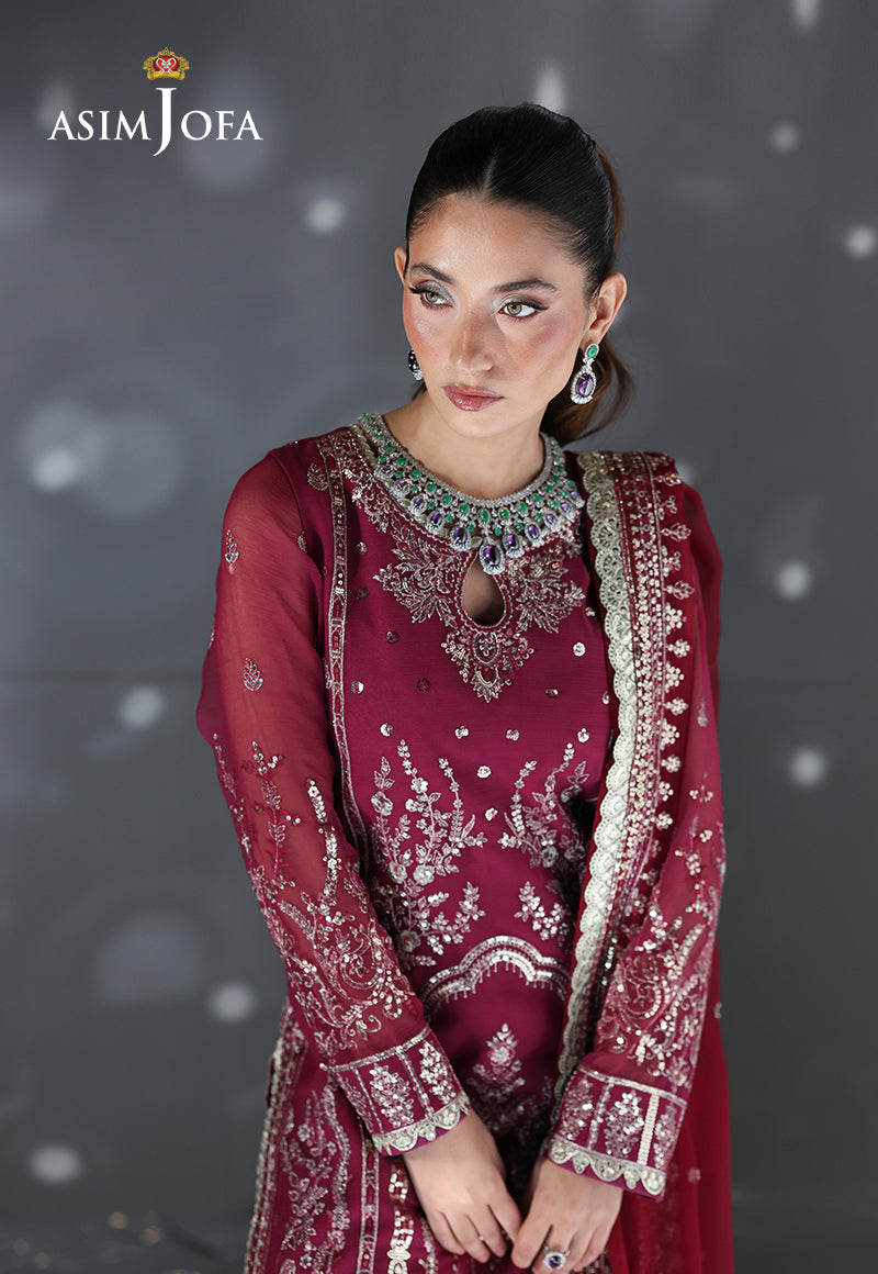 Asim Jofa | En Vogue | AJUEV-19 by Asim Jofa - Designer Dress  - Type : Ladies Clothes - Available at Libayah - 100% Original 