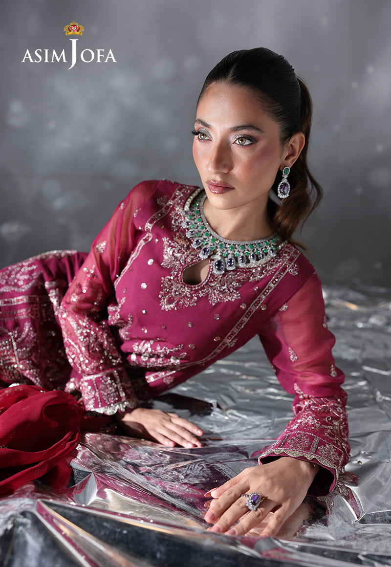 Asim Jofa | En Vogue | AJUEV-19 by Asim Jofa - Designer Dress  - Type : Ladies Clothes - Available at Libayah - 100% Original 