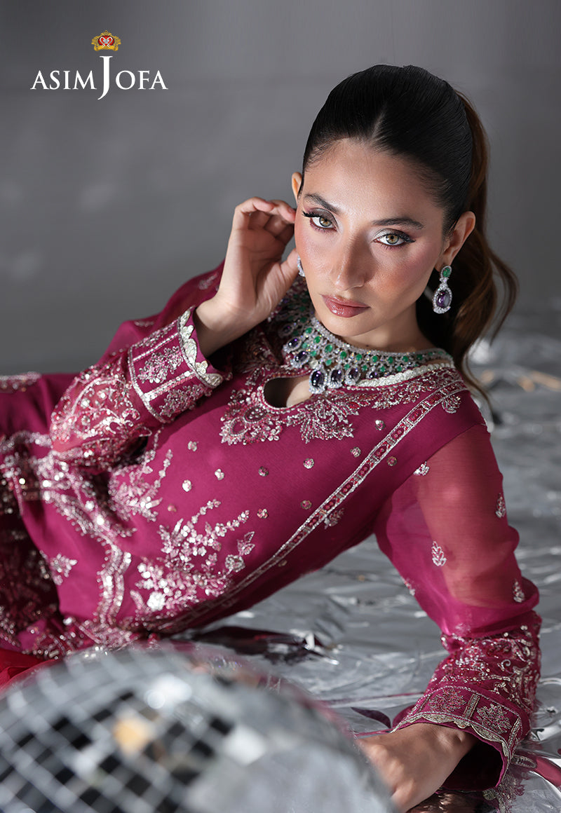 Asim Jofa | En Vogue | AJUEV-19 by Asim Jofa - Designer Dress  - Type : Ladies Clothes - Available at Libayah - 100% Original 