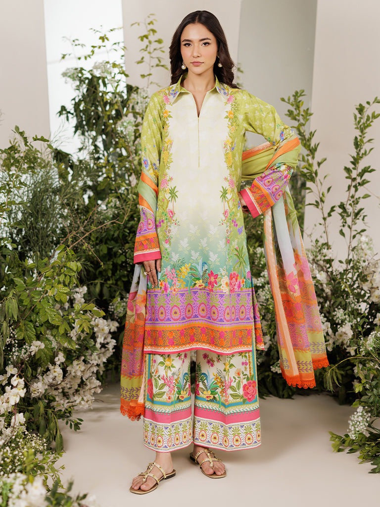 Rajbari | Amal Summer Prints Exclusive | Amal Summer Prints - 07 by Rajbari - Designer Dress - Type: Ladies Clothes - Available at Libayah - 100% Original