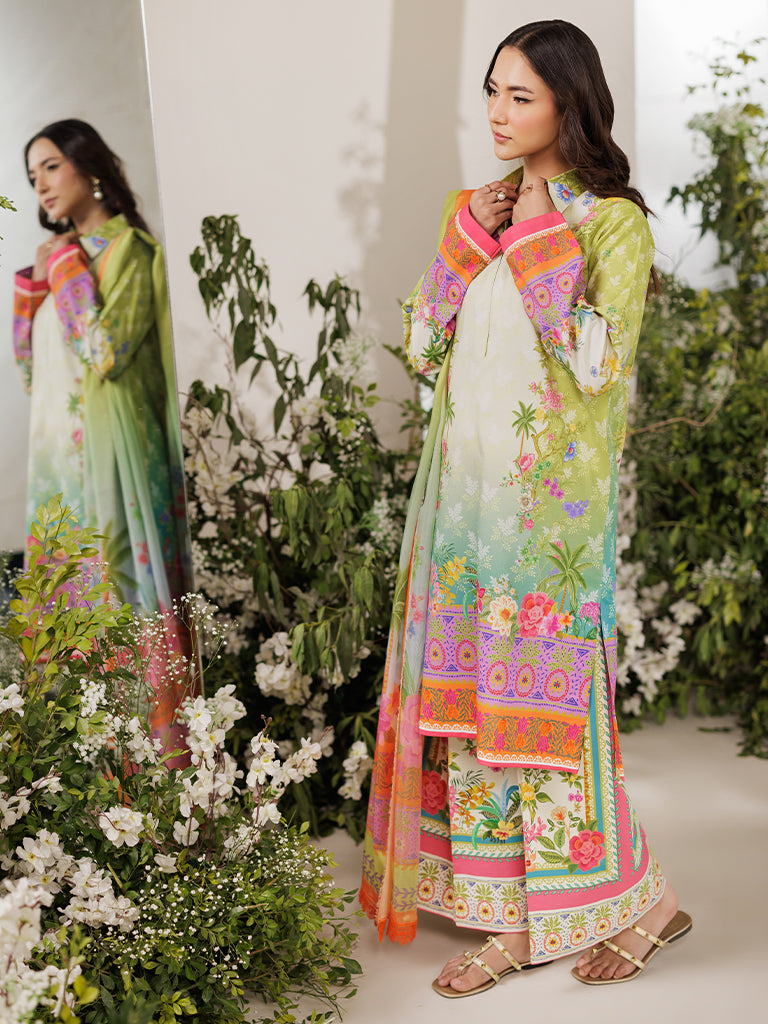 Rajbari | Amal Summer Prints Exclusive | Amal Summer Prints - 07 by Rajbari - Designer Dress - Type: Ladies Clothes - Available at Libayah - 100% Original