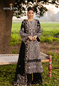 Asim Jofa | Luxury Lawn 25 | AJELL-03 by Asim Jofa - Designer Dress - Type: Ladies Clothes - Available at Libayah - 100% Original