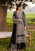 Asim Jofa | Luxury Lawn 25 | AJELL-03 by Asim Jofa - Designer Dress - Type: Ladies Clothes - Available at Libayah - 100% Original
