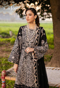 Asim Jofa | Luxury Lawn 25 | AJELL-03 by Asim Jofa - Designer Dress - Type: Ladies Clothes - Available at Libayah - 100% Original