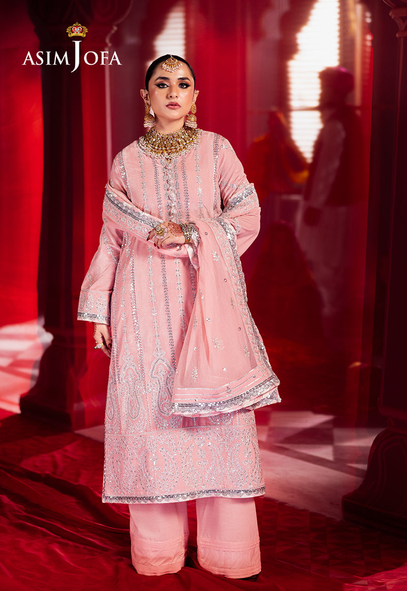 Asim Jofa | Makhmal Formals | AJMV-12 by Asim Jofa - Designer Dress - Type: Ladies Clothes - Available at Libayah - 100% Original