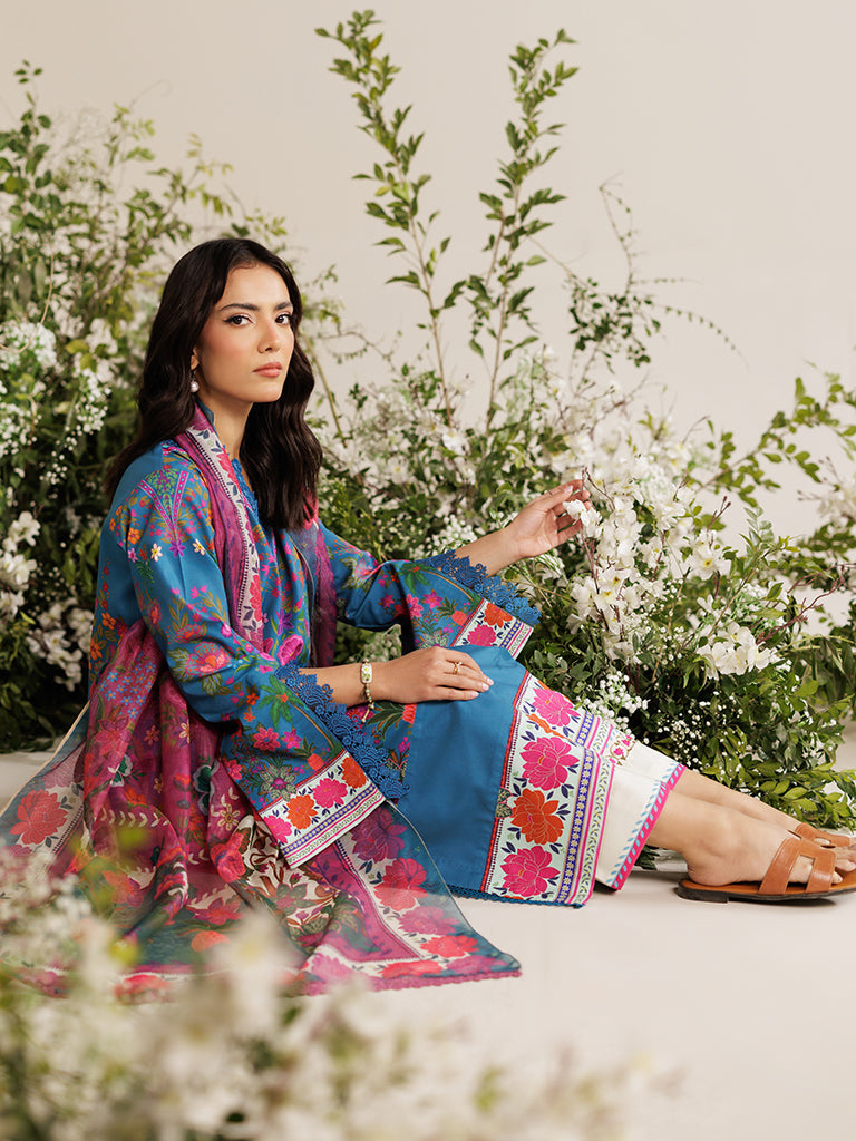 Rajbari | Amal Summer Prints Exclusive | Amal Summer Prints - 05 by Rajbari - Designer Dress - Type: Ladies Clothes - Available at Libayah - 100% Original