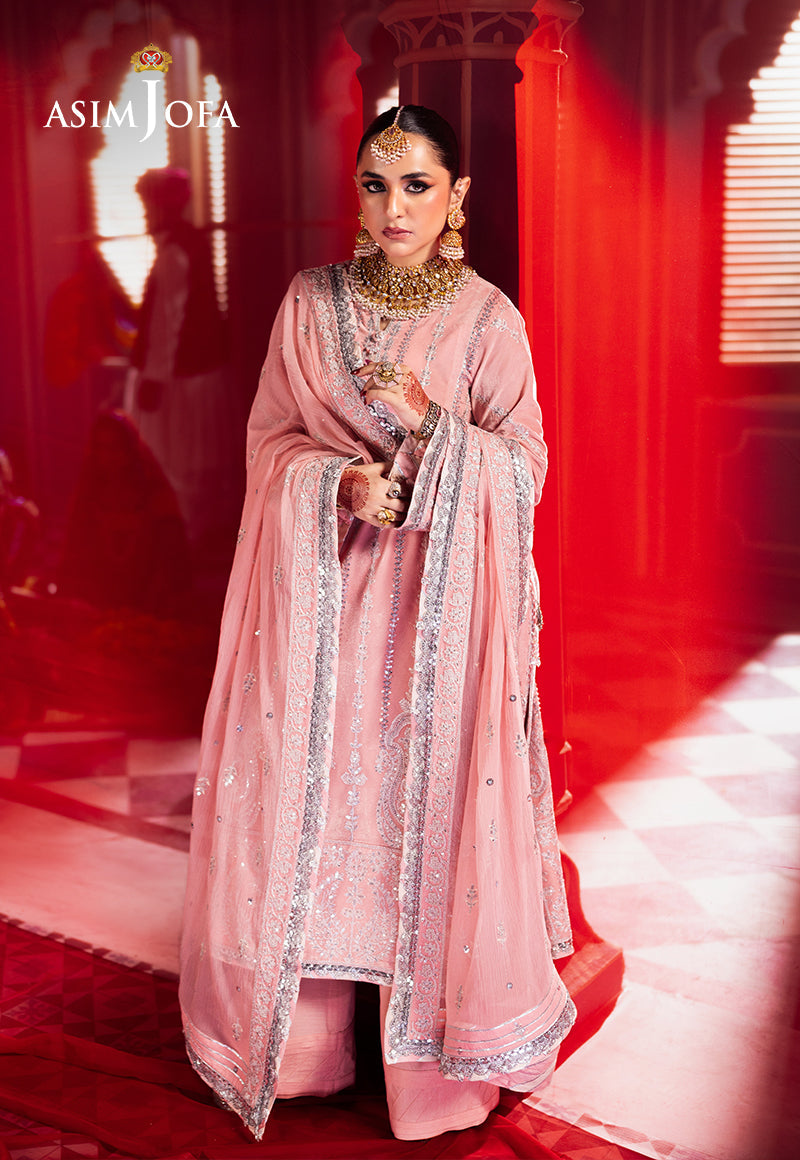 Asim Jofa | Makhmal Formals | AJMV-12 by Asim Jofa - Designer Dress - Type: Ladies Clothes - Available at Libayah - 100% Original