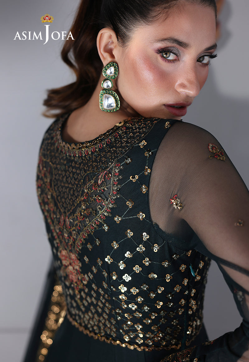 Asim Jofa | En Vogue |AJUEV-16 by Asim Jofa - Designer Dress  - Type : Ladies Clothes - Available at Libayah - 100% Original 