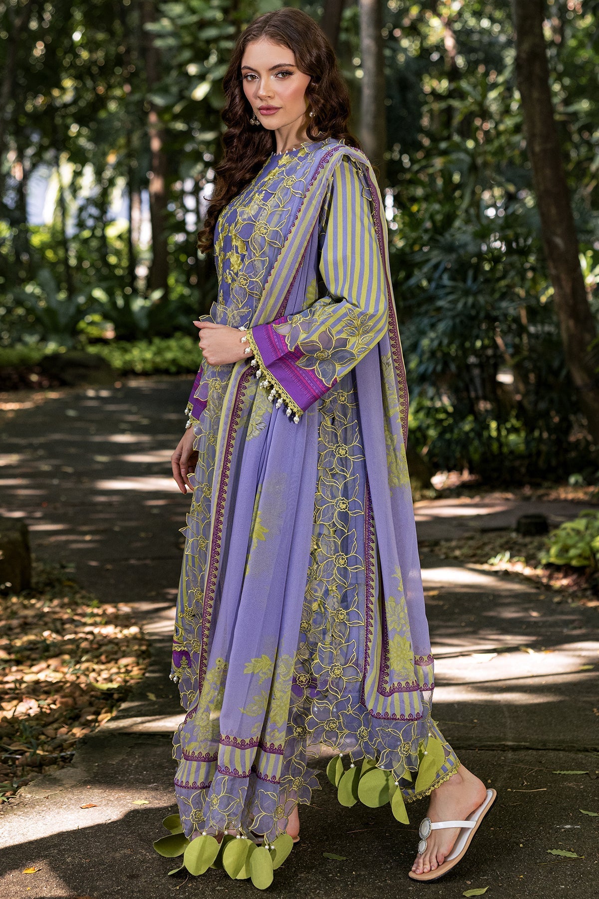 Charizma | Naranji Lawn | CN5-02 by Charizma - Designer Dress - Type: Ladies Clothes - Available at Libayah - 100% Original