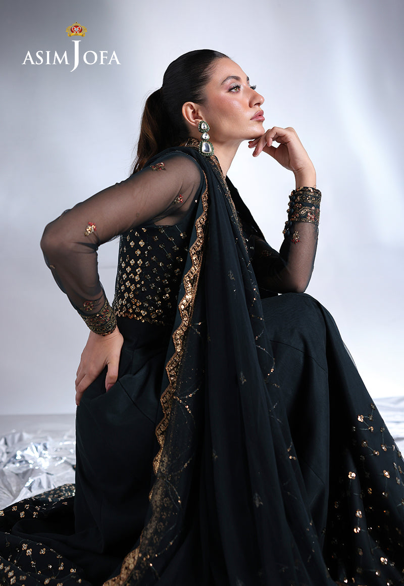 Asim Jofa | En Vogue |AJUEV-16 by Asim Jofa - Designer Dress  - Type : Ladies Clothes - Available at Libayah - 100% Original 