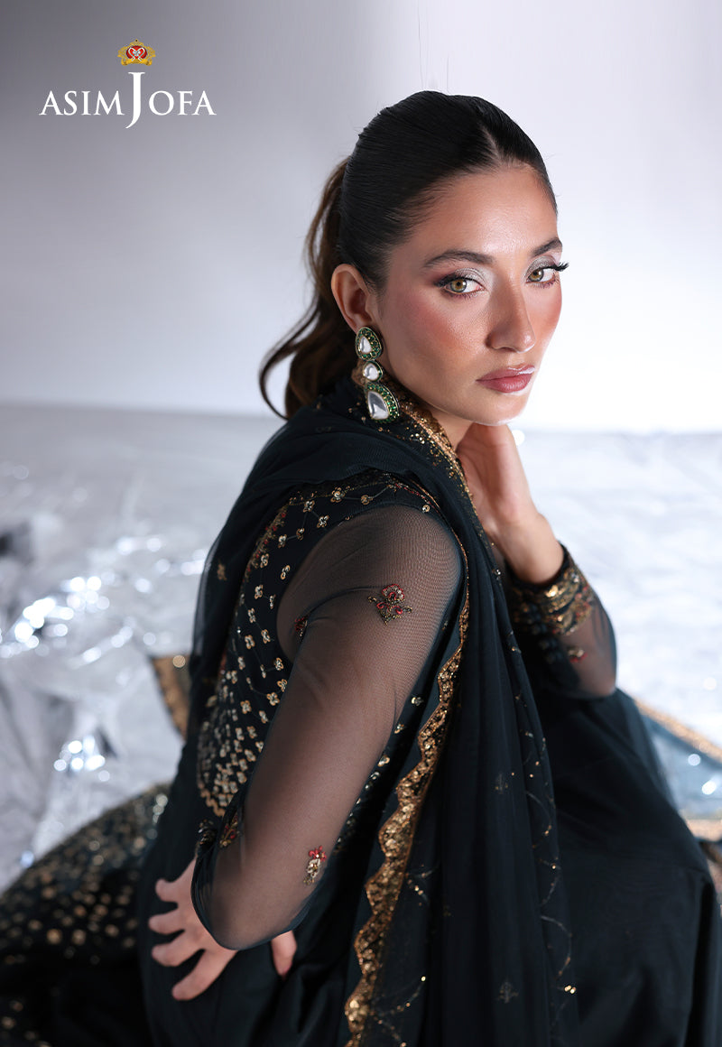 Asim Jofa | En Vogue |AJUEV-16 by Asim Jofa - Designer Dress  - Type : Ladies Clothes - Available at Libayah - 100% Original 