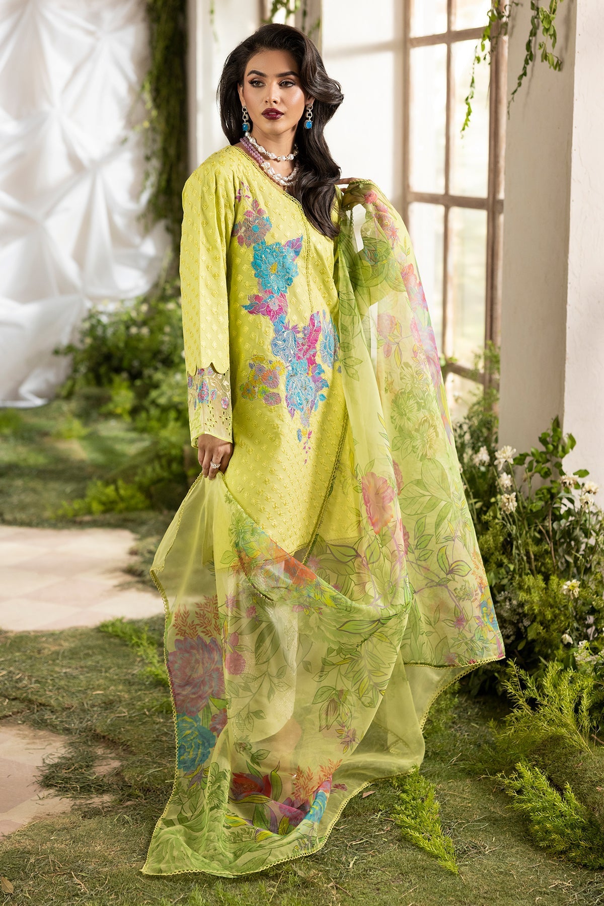 Charizma | Festive Edit | CMA-6-122 by Charizma - Designer Dress  - Type : Ladies Clothes - Available at Libayah - 100% Original 